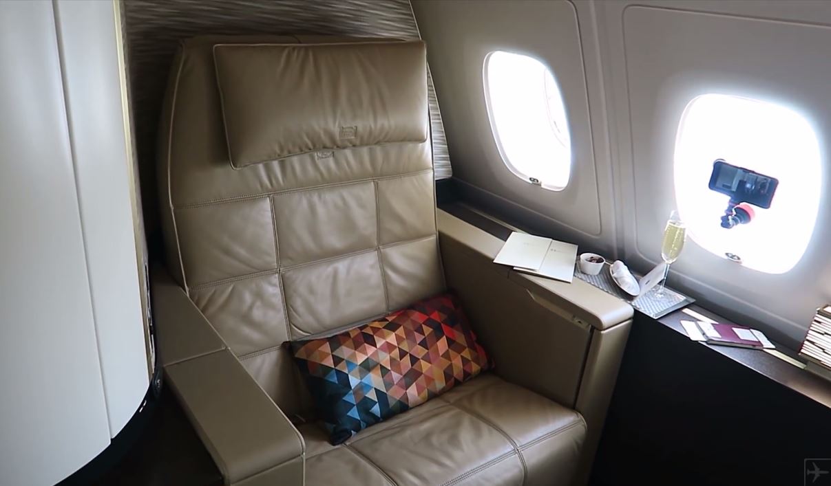 Etihad Airways First Class Apartment Experience