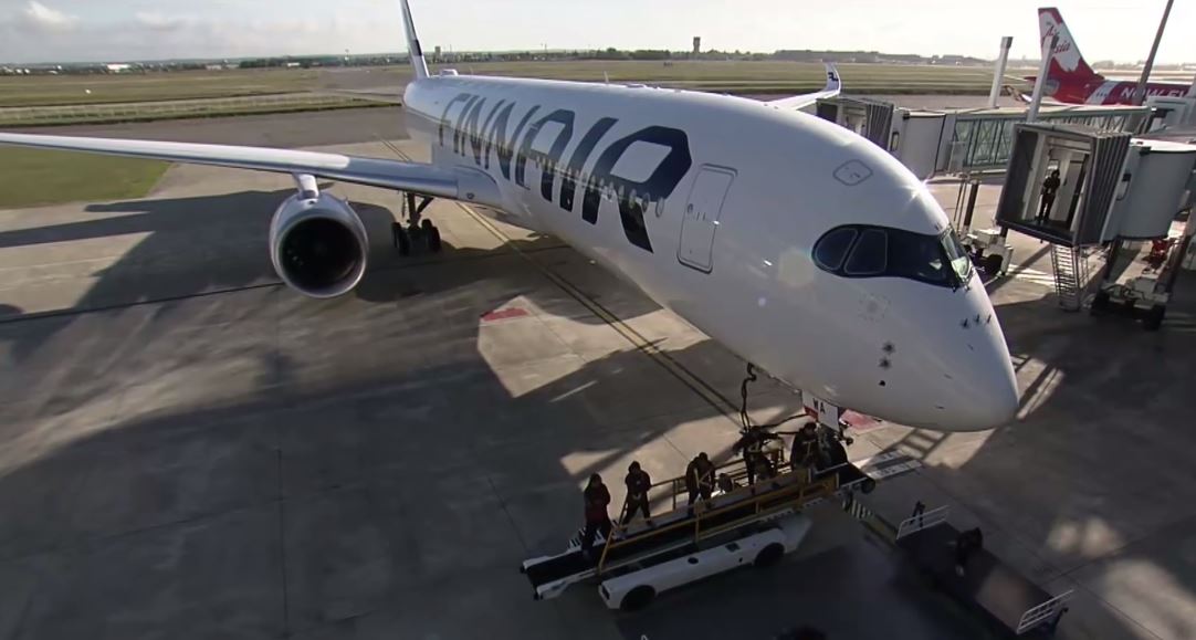 First Airbus A350 Delivery for Finnair