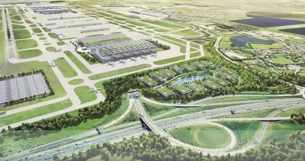 How Heathrow will look with expansion and a third runway
