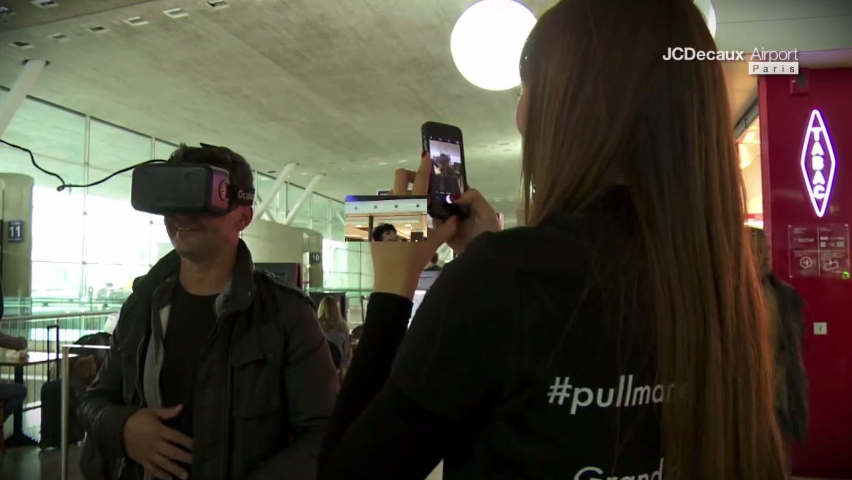 Pullman Virtual Reality Campaign in Aéroports de Paris