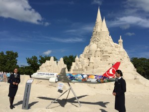 THY_Turkish Airlines_First Flight Miami_Sand Castle_Oct 2015_002