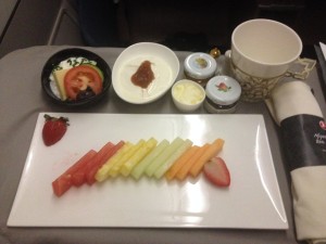 THY_Turkish Airlines_Inflight Experience_Boston-Istanbul_Meal_Oct 2015_00