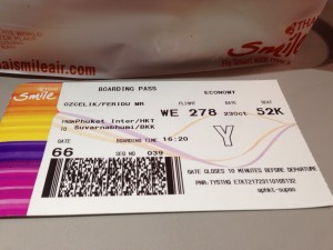 Thai Smile_Inflight Meal_Phuket-Bangkok_Oct 2015