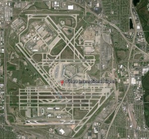 Chicago O'Hare - Google Earth