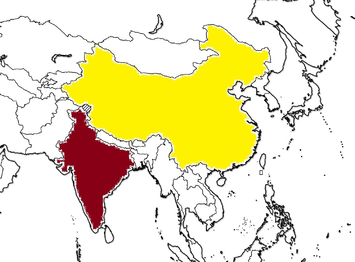 Harita_Asya_Hindistan_Çin