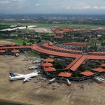 Jakarta Soekarno-Hatta Airport aerial view