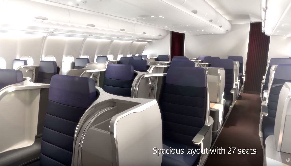 Malaysia Airlines A330-300 Business Class Seat