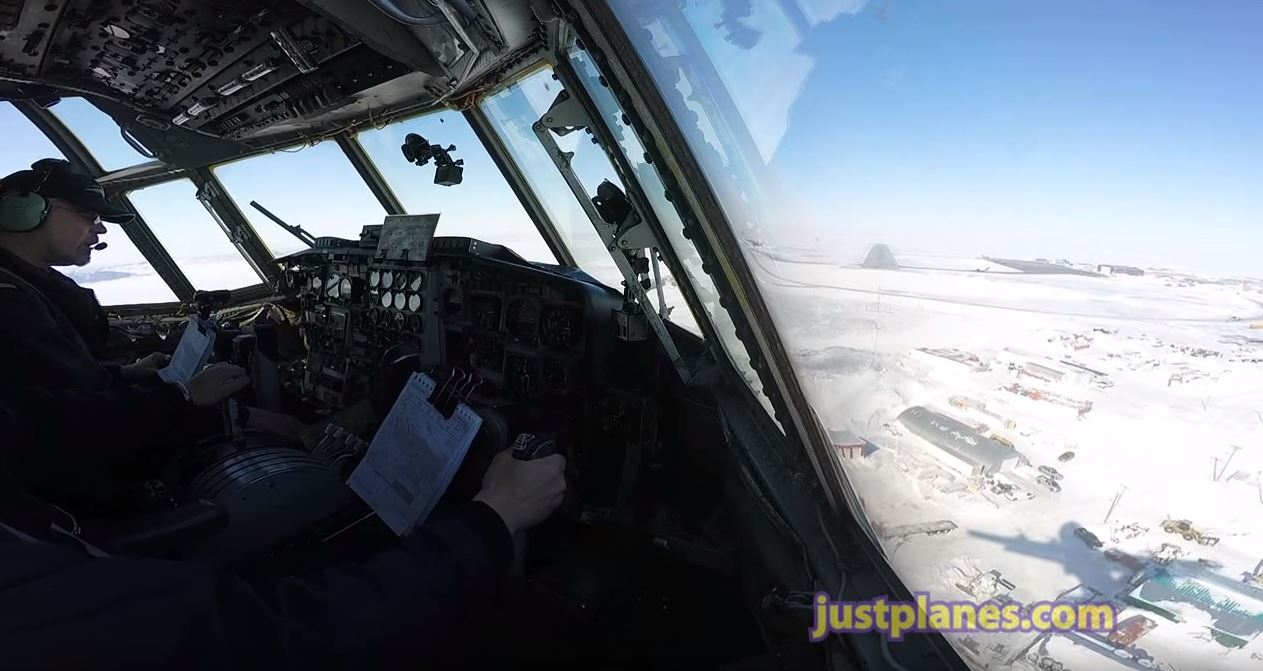 First Air – Pilot GoPro C-130 into Rankin Inlet