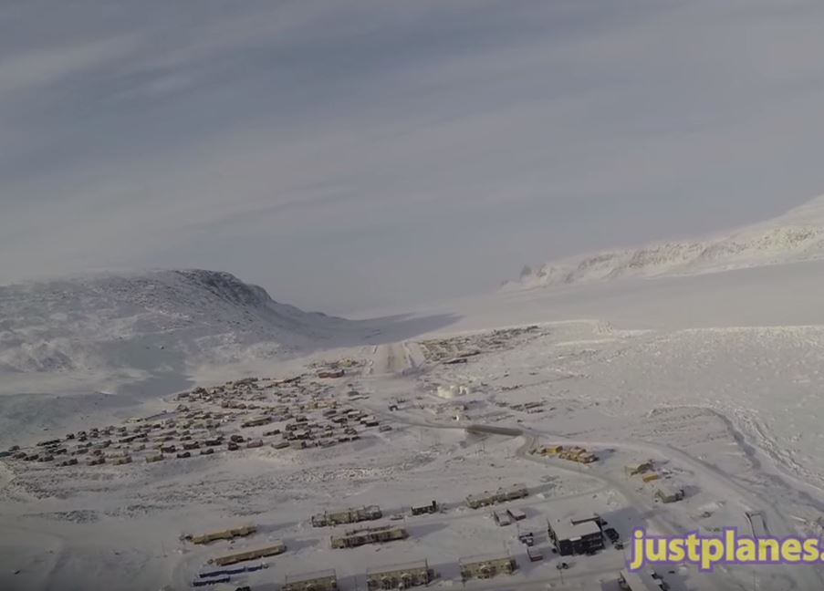 First Air – PilotCAM ATR-42 into Pangnirtung (Baffin Island)