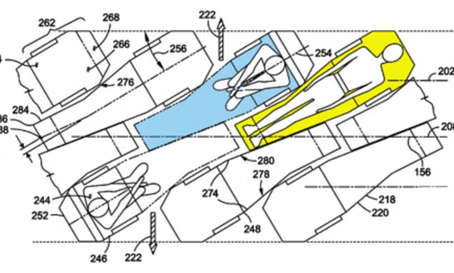 Boeing_patent_seat_arrangement_business class_3-3-3-3