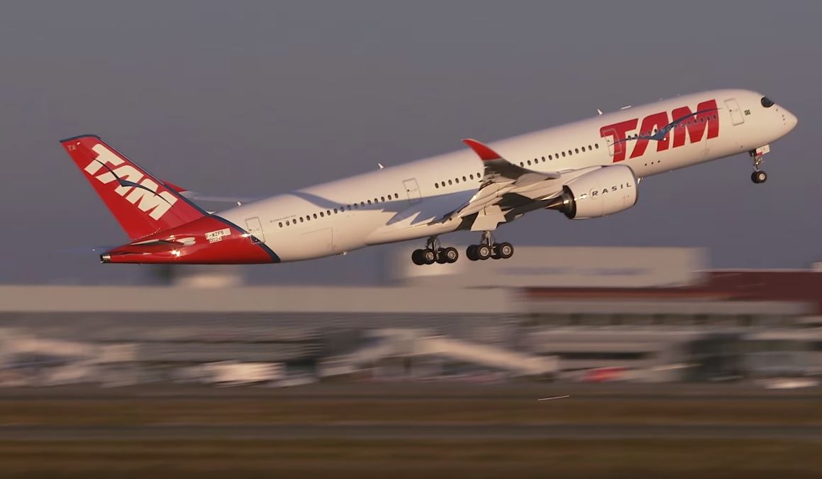 In the making: the first TAM Airlines A350 XWB