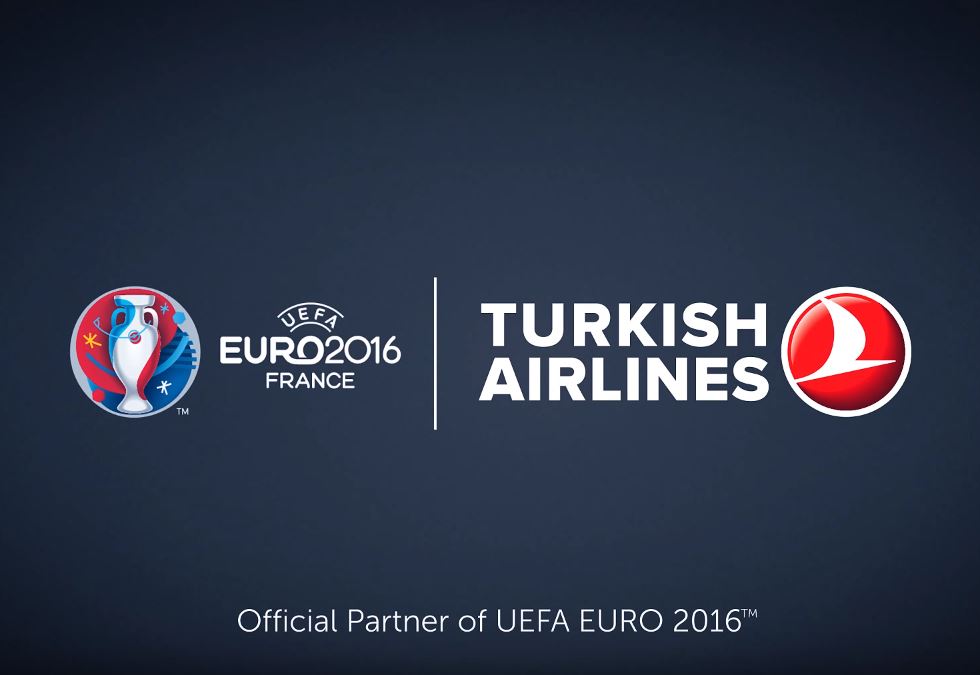 Turkish Airlines has become the Official Partner of Euro 2016