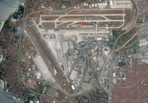 İstanbul Ataturk (IST) Havalimanı – Google Earth