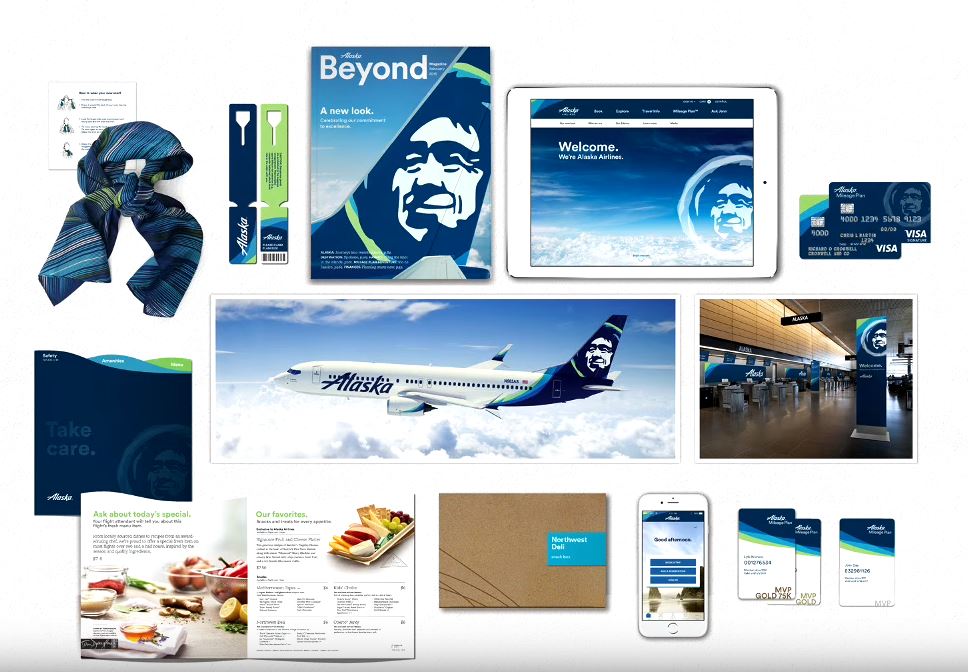 Alaska Airlines New Brand Look