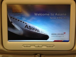 Asiana Airlines_Istanbul-Seoul_Economy Class_Jan 2016