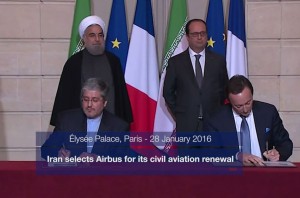 İran - Airbus uçak siparişi anlaşması (Ocak 2016)