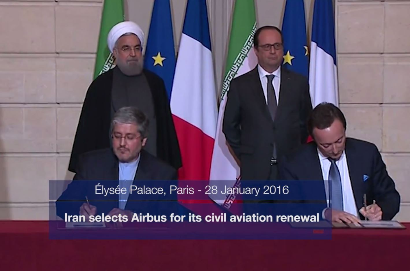 Iran selects Airbus for its civil aviation renewal