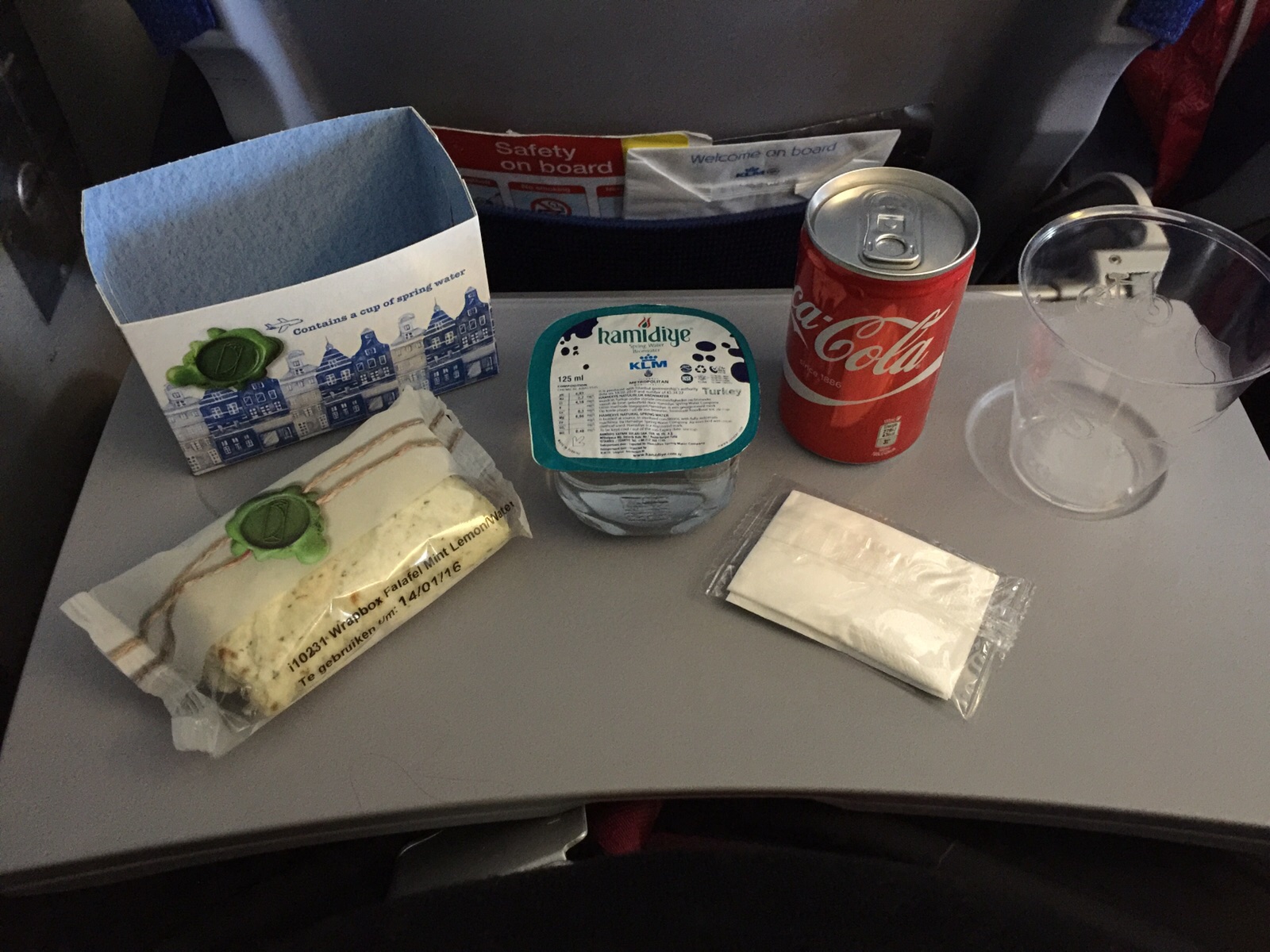 KLM Inflight Meal (Amsterdam-Copenhagen)