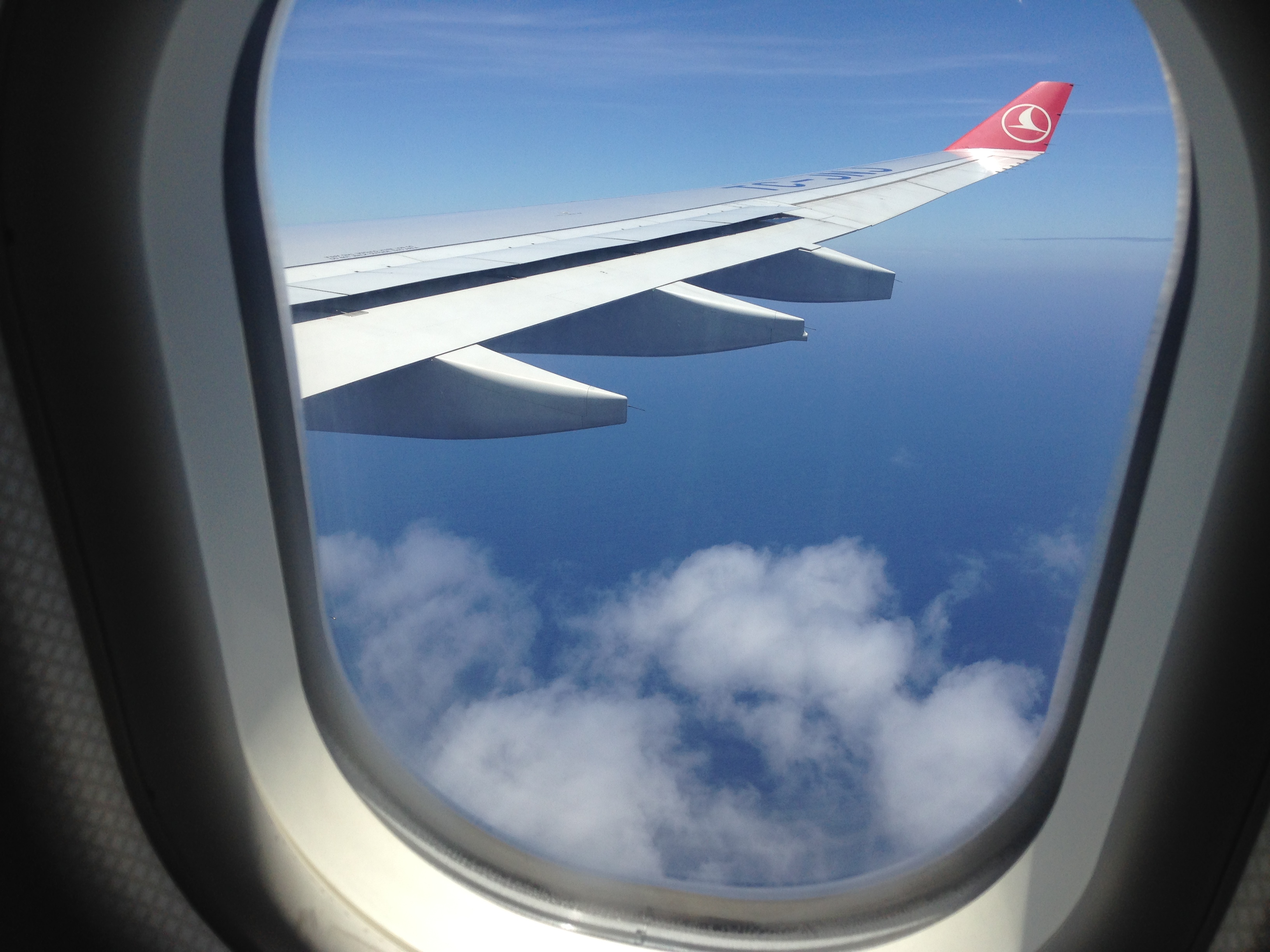 Landing @ Mauritius SSR Airport aboard a Turkish Airlines A330
