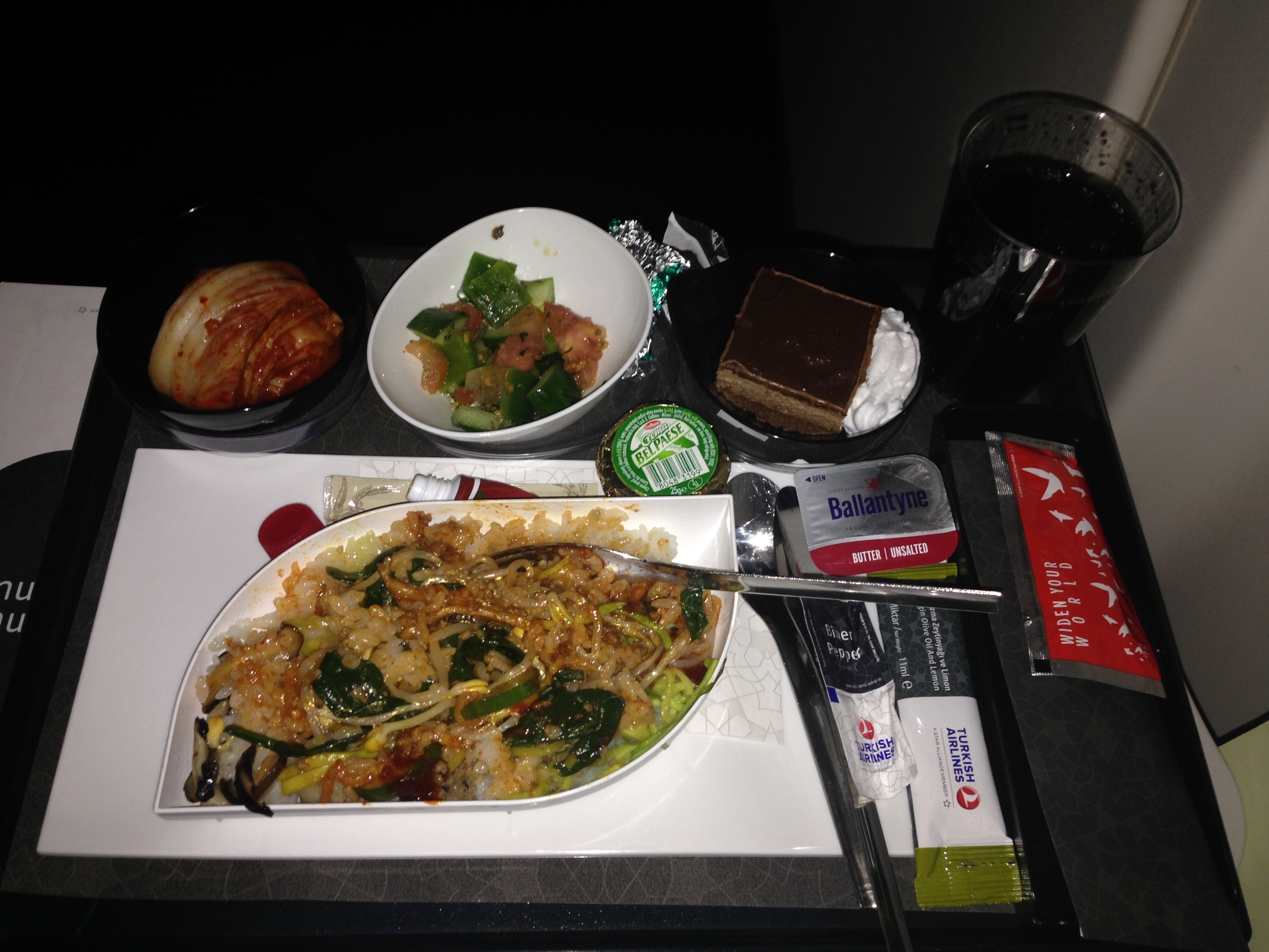 Turkish Airlines Inflight Meal (Seoul-Istanbul)