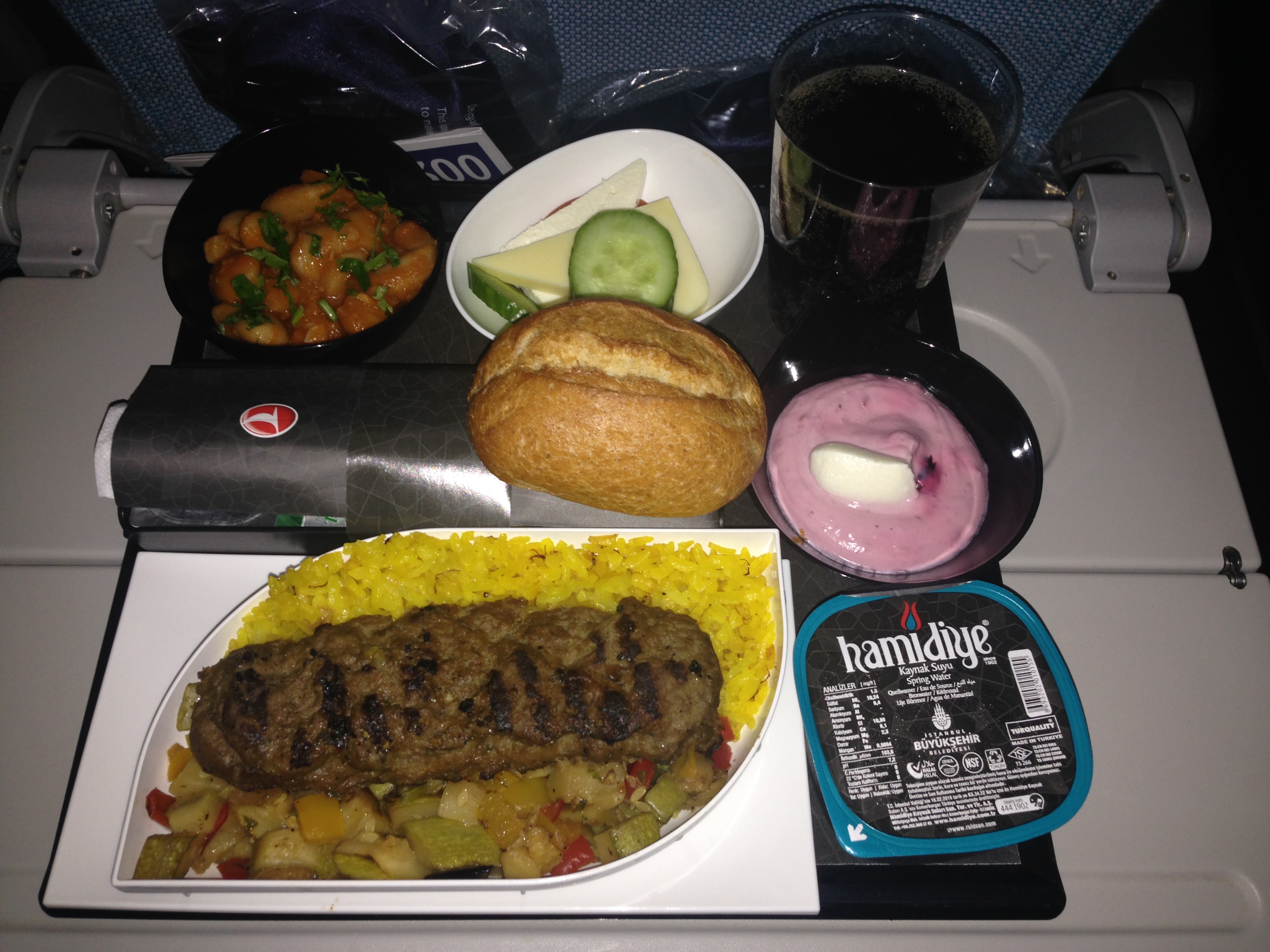 Turkish Airlines Inflight Meal (Istanbul-Mauritius)