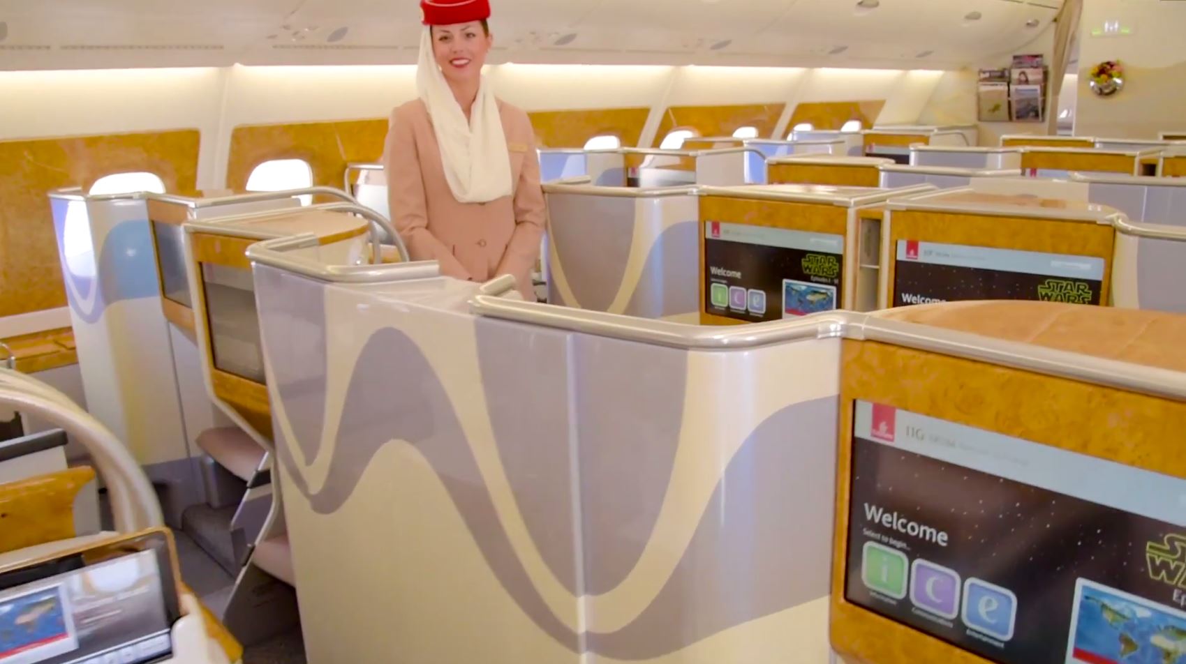 Emirates | Cabin Tour | Two-class Airbus A380