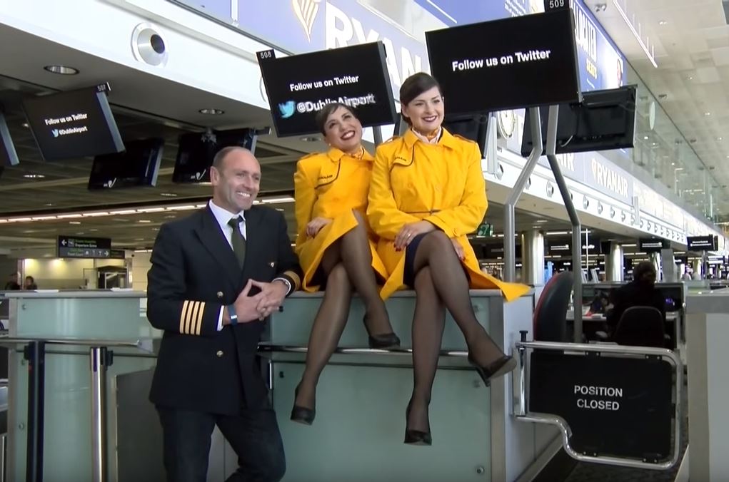 Ryanair New Uniform Launch