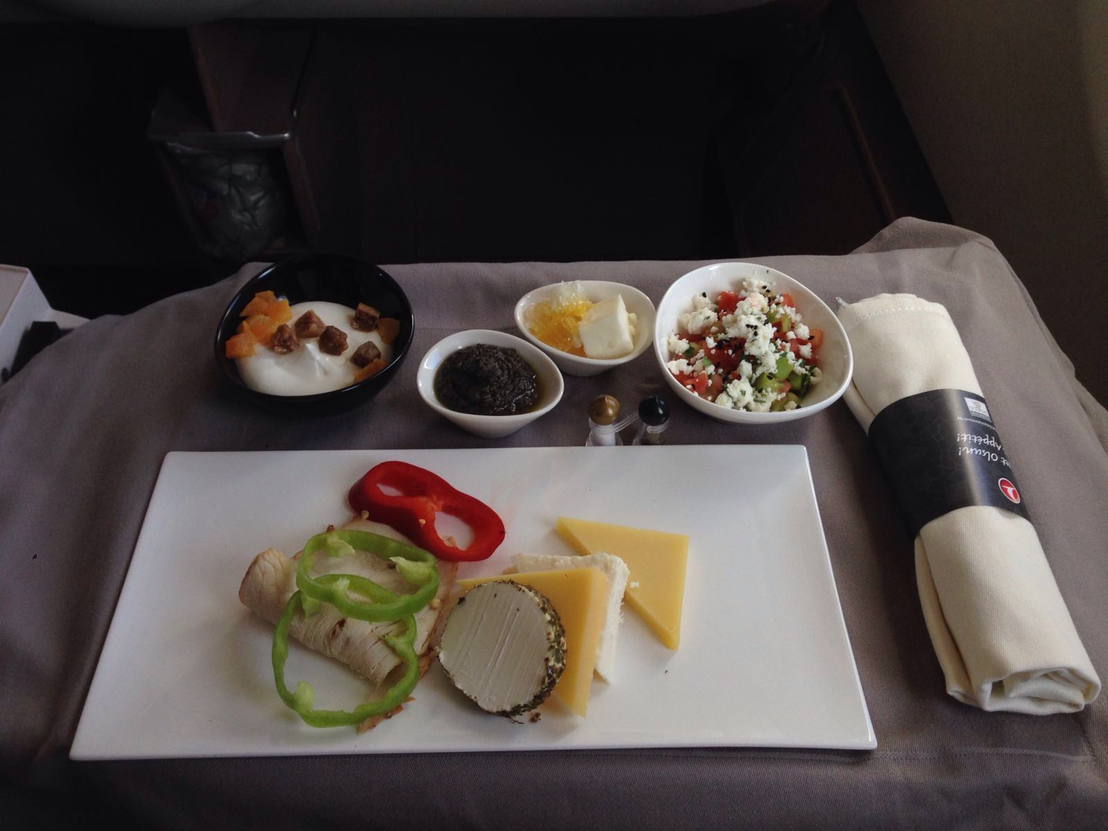 Turkish Airlines Inflight Meal (Istanbul-Amsterdam)