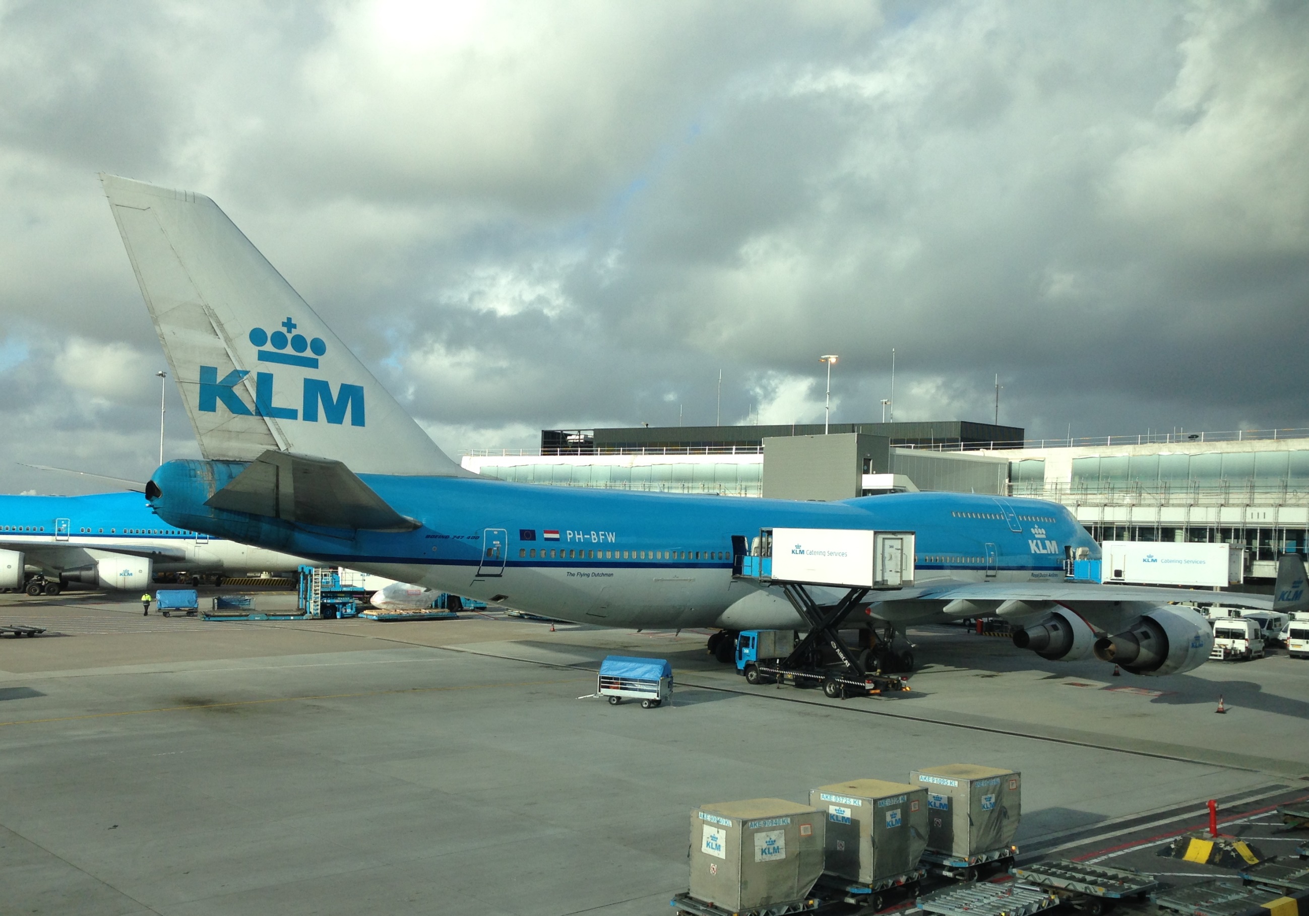 Amsterdam_Schiphol_AMS_KLM_Boeing 747_PH-BFW_Mar 2015