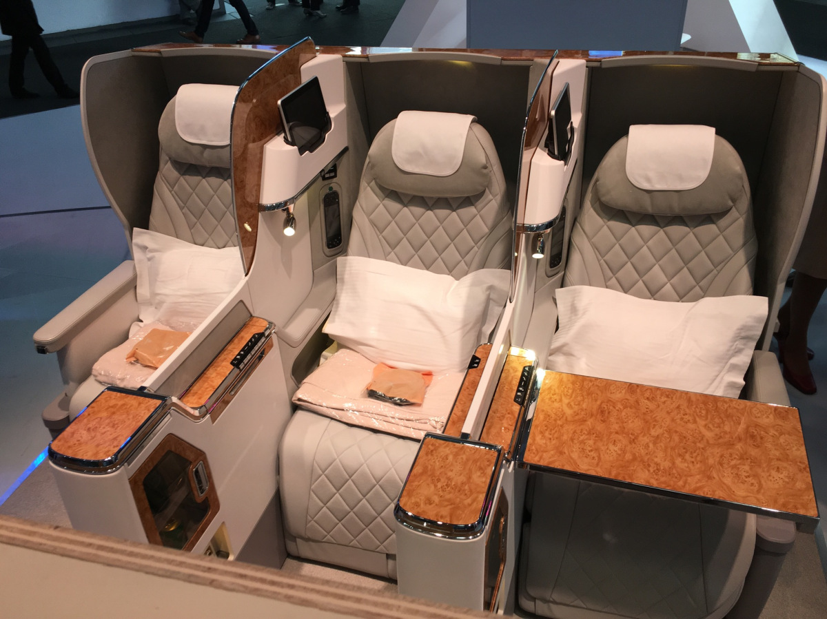 Emirates Business Class Seat Review