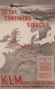 KLM_to the continent direct_ad_vintage_1937