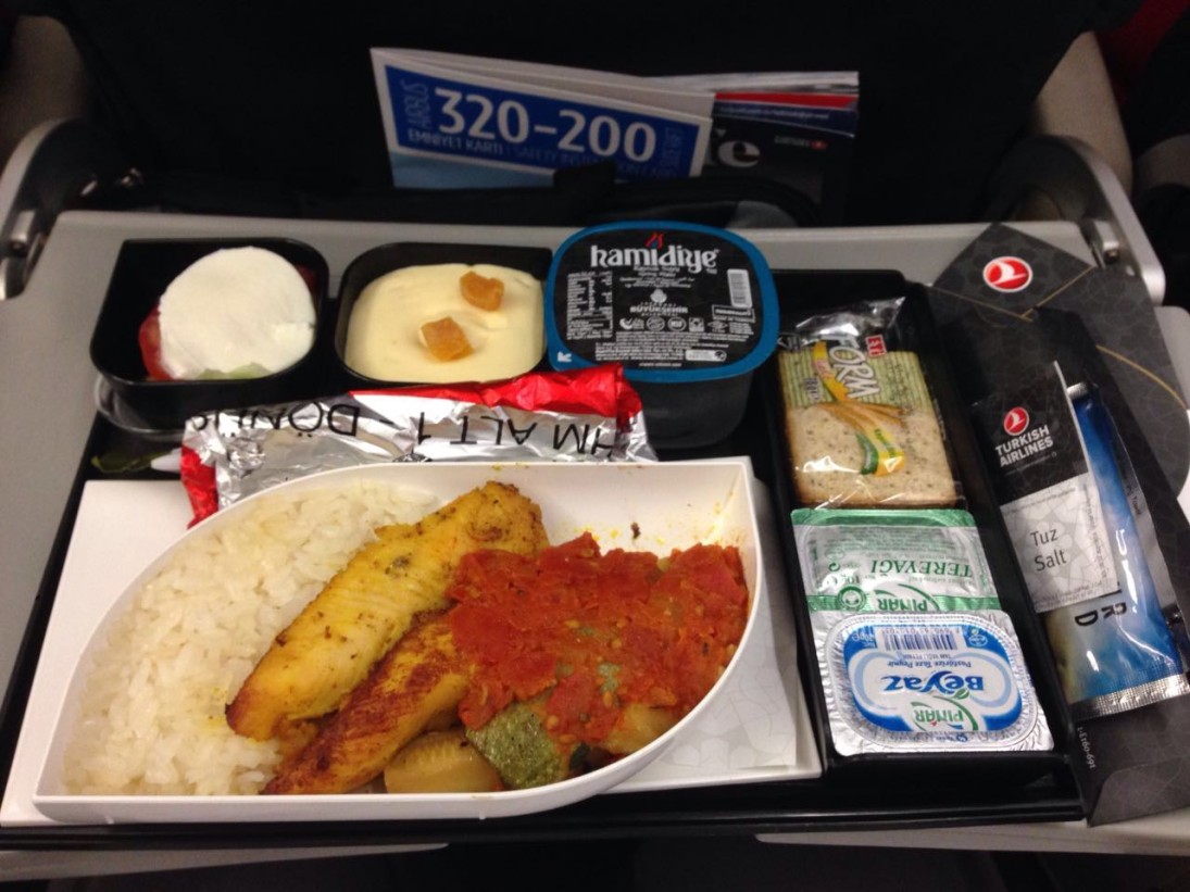Turkish Airlines Inflight Meal (CologneIstanbul) Havayolu 101