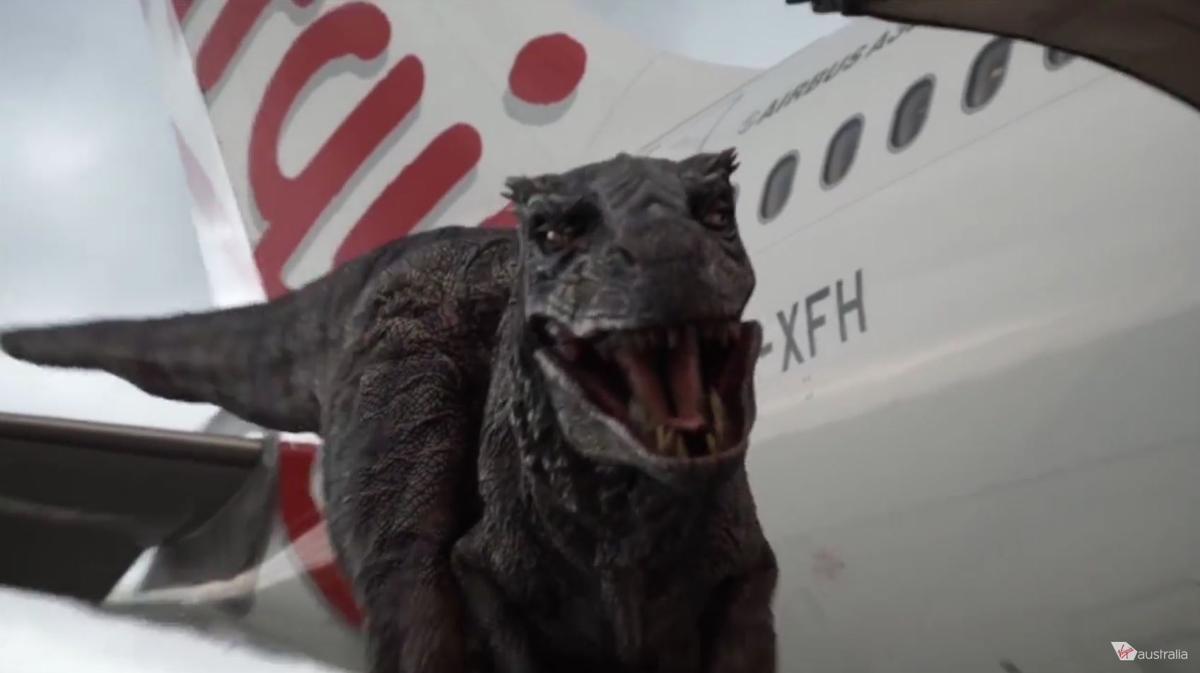 Virgin Australia – Dinosaur on a Plane