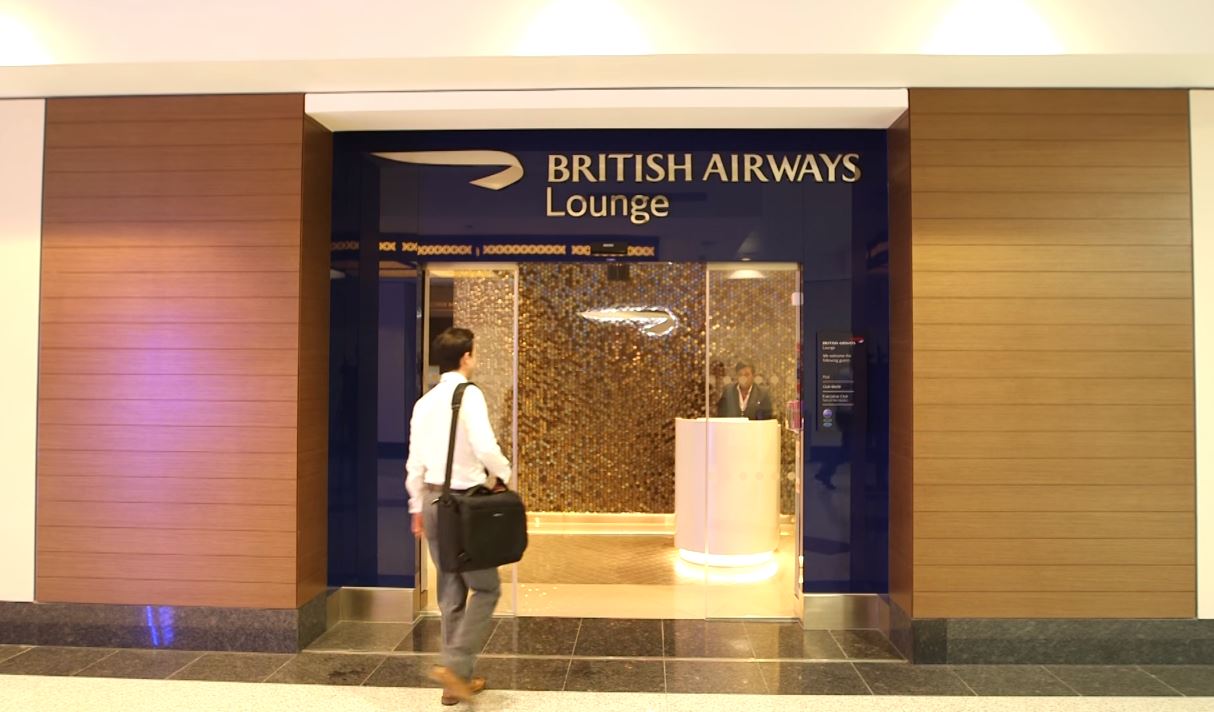 British Airways Lounge in Dubai