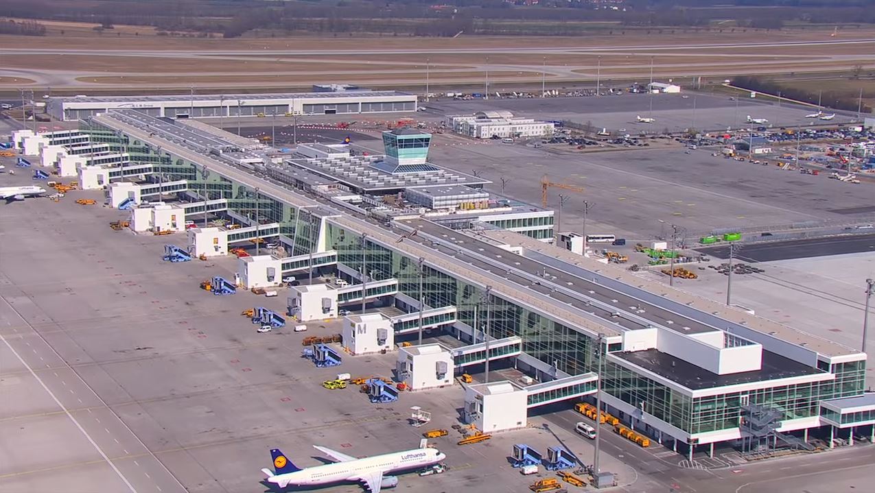 Opening ceremony of the satellite terminal @ Munich Airport