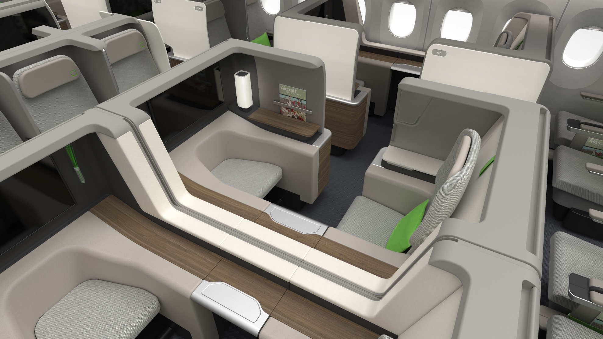 Formation Design_premium aircraft cabin_seat