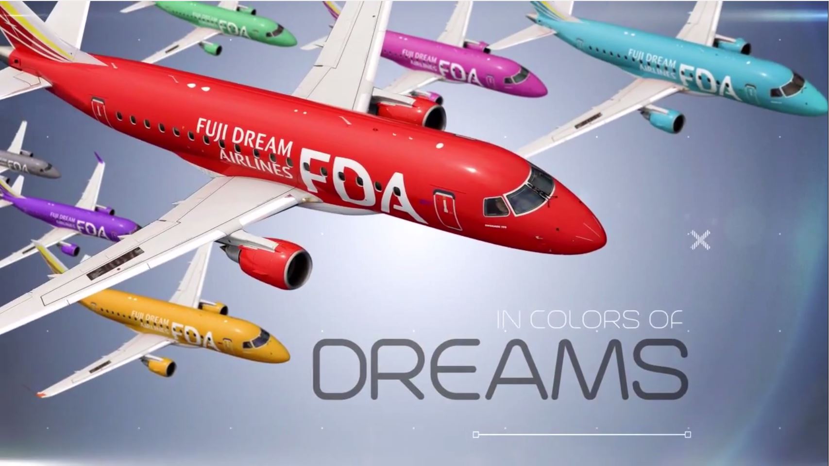 Fuji Dream Airlines – Dreaming Together
