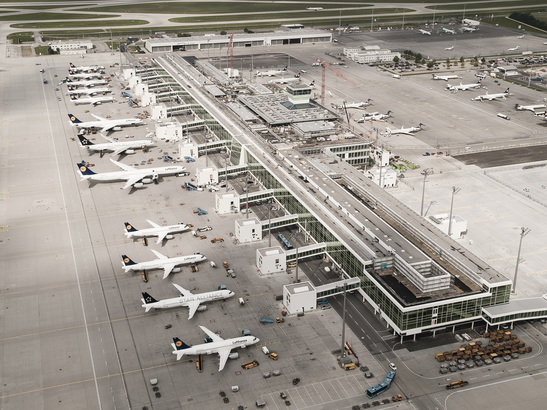 Münih Havalimanı’nın Yeni Uydu Terminali Açıldı