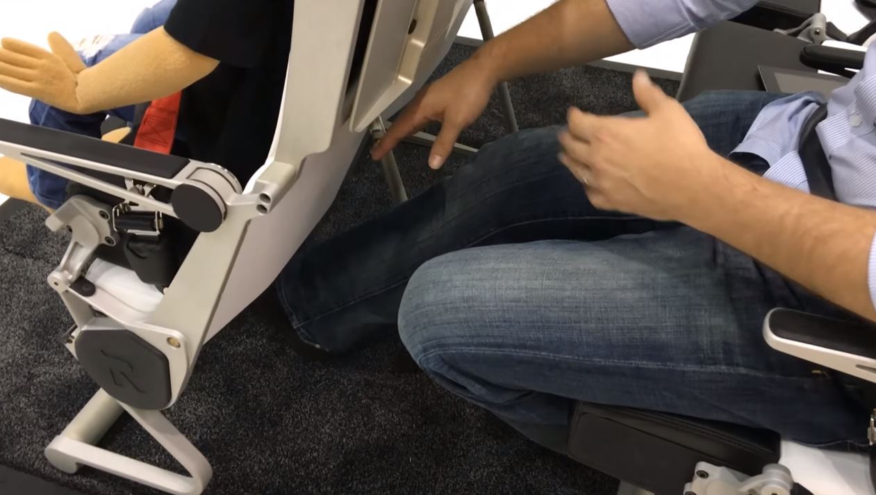 New economy class seat innovations