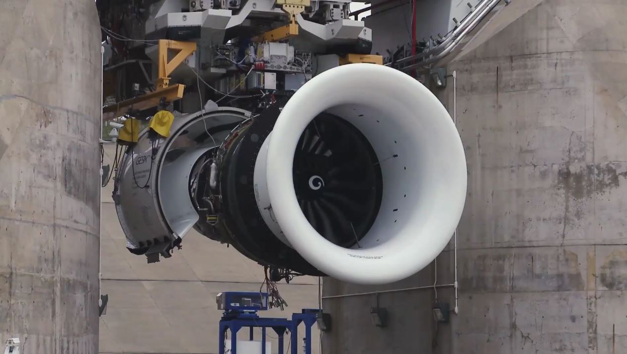 Starting the First Full GE9X Engine