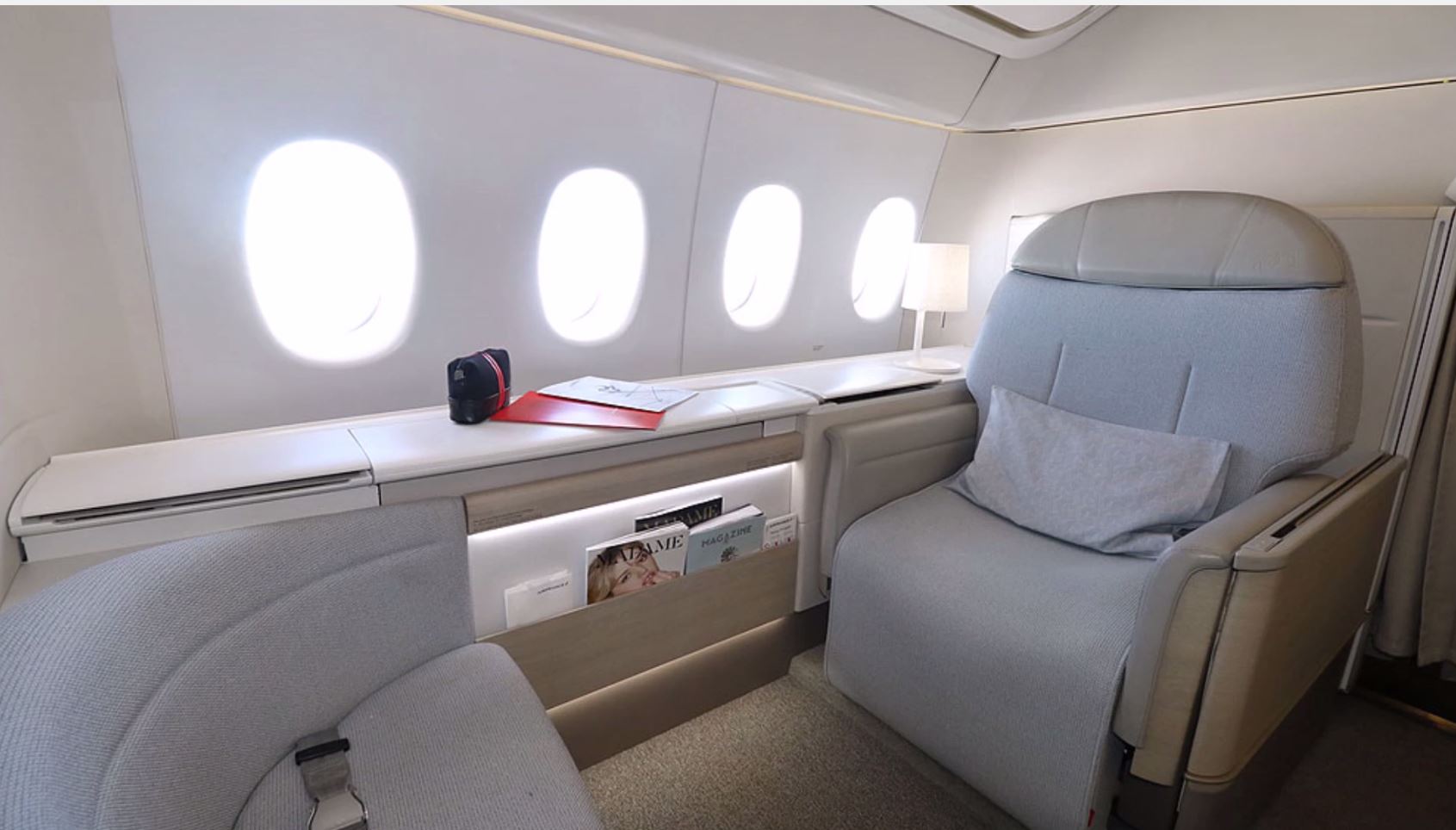 Air France La Premiere First Class Paris to Tokyo Flight Experience