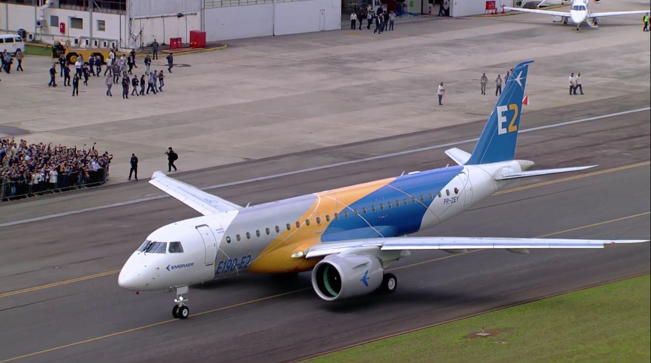 Embraer E2 First Flight – Best Moments
