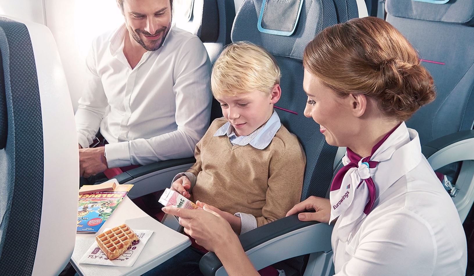 Eurowings: Wings Bistro auf der Langstrecke