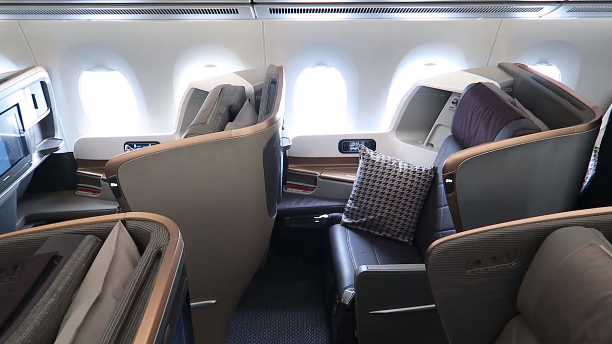 Singapore A350 Cabin Tour