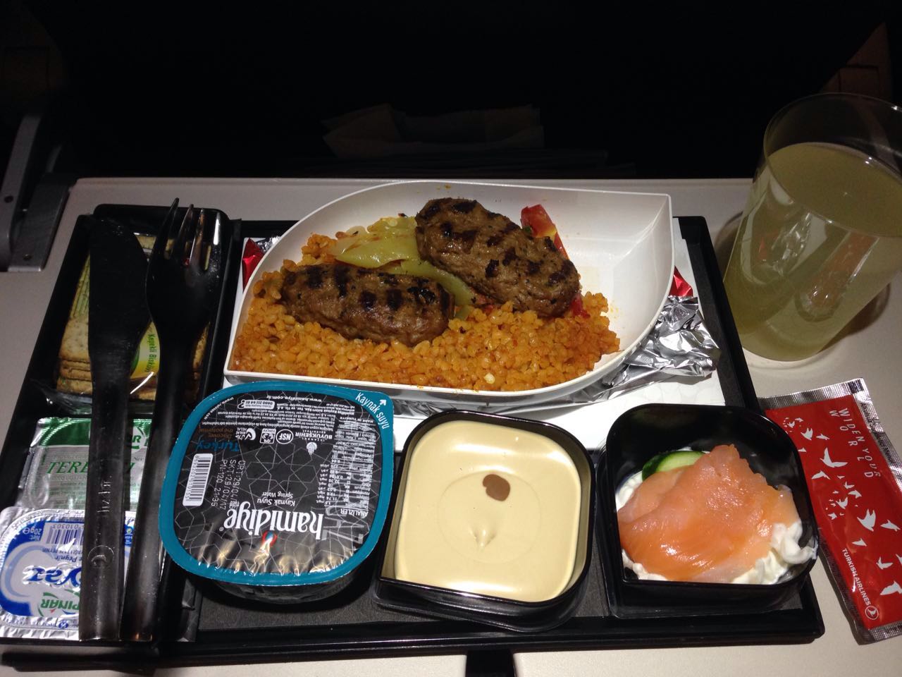 Turkish Airlines Inflight Meal (Istanbul-Zurich)