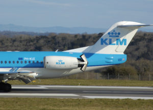Thrust Reversal_Bucket Type Reverser_KLM_Fokker