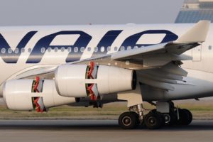 Thrust Reversal_Cold Stream Pivoting Doors Reverser_Finnair_Airbus A340