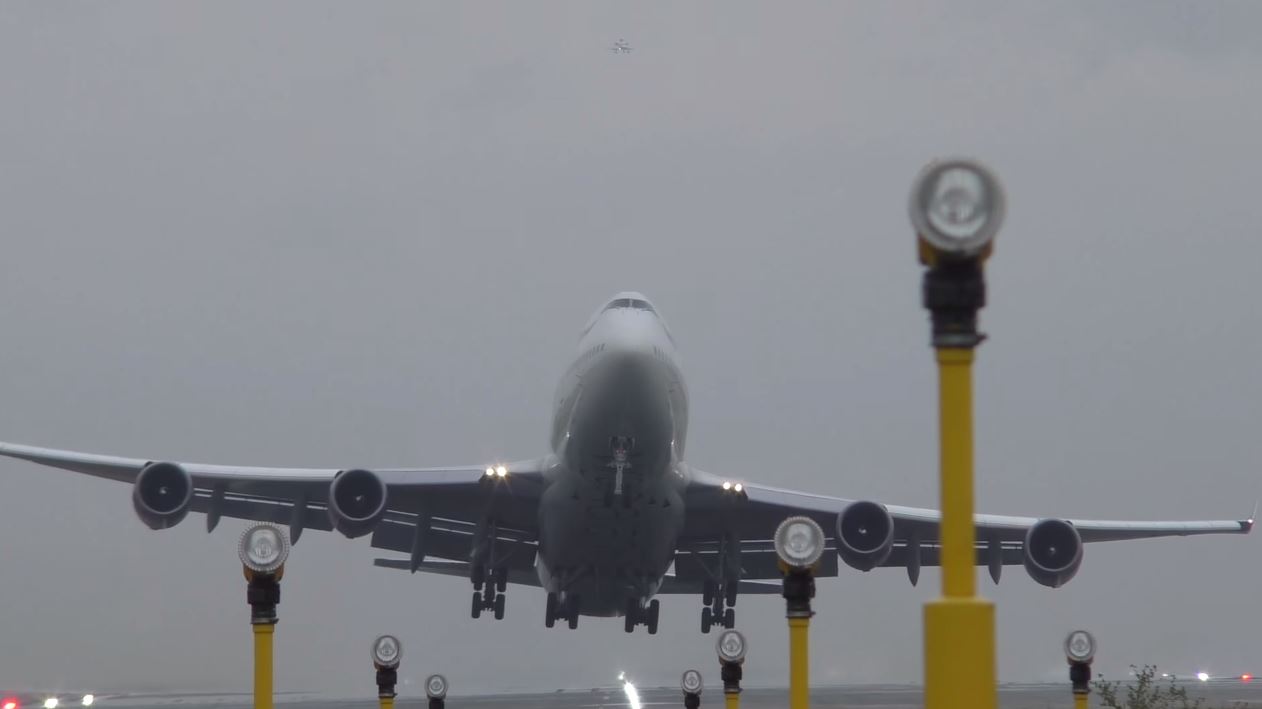 Virgin Atlantic Boeing 747 Take-off @ Manchester