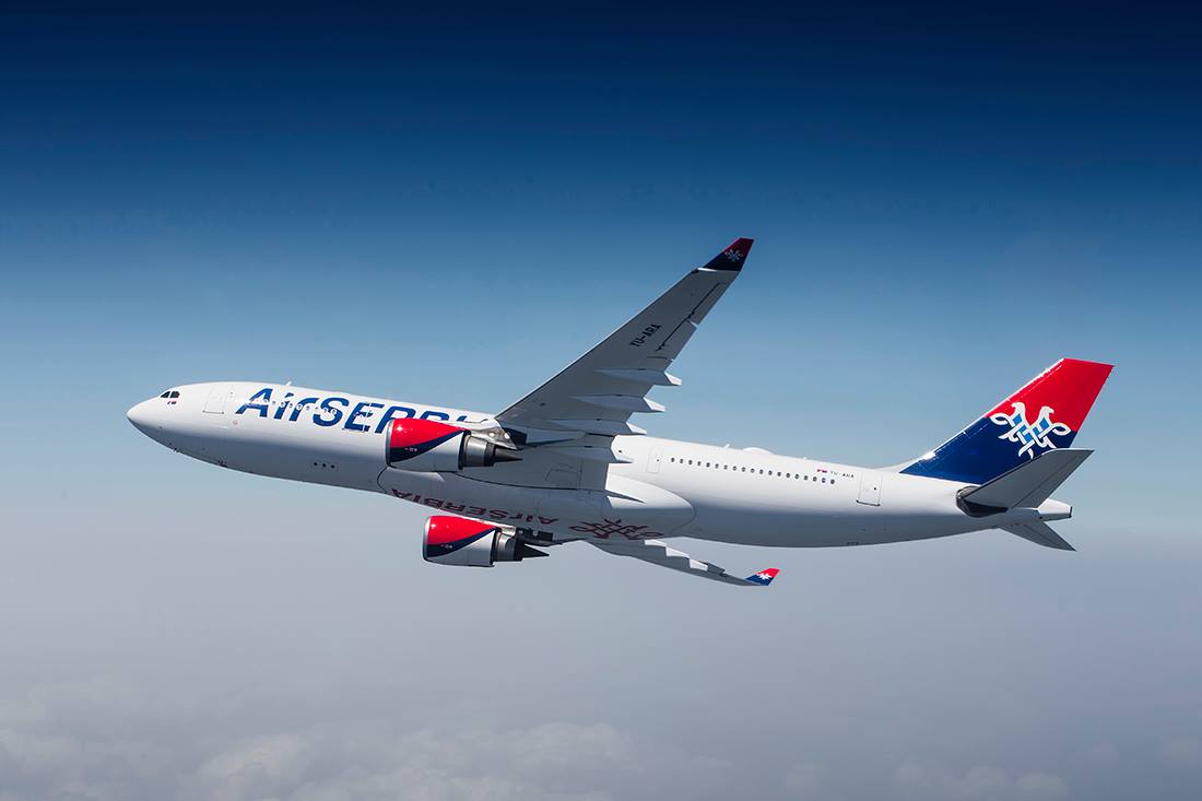 Air Serbia A330 Safety Video