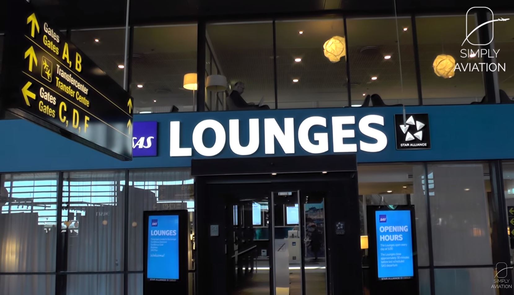 Copenhagen Airport | SAS Business Class Lounge